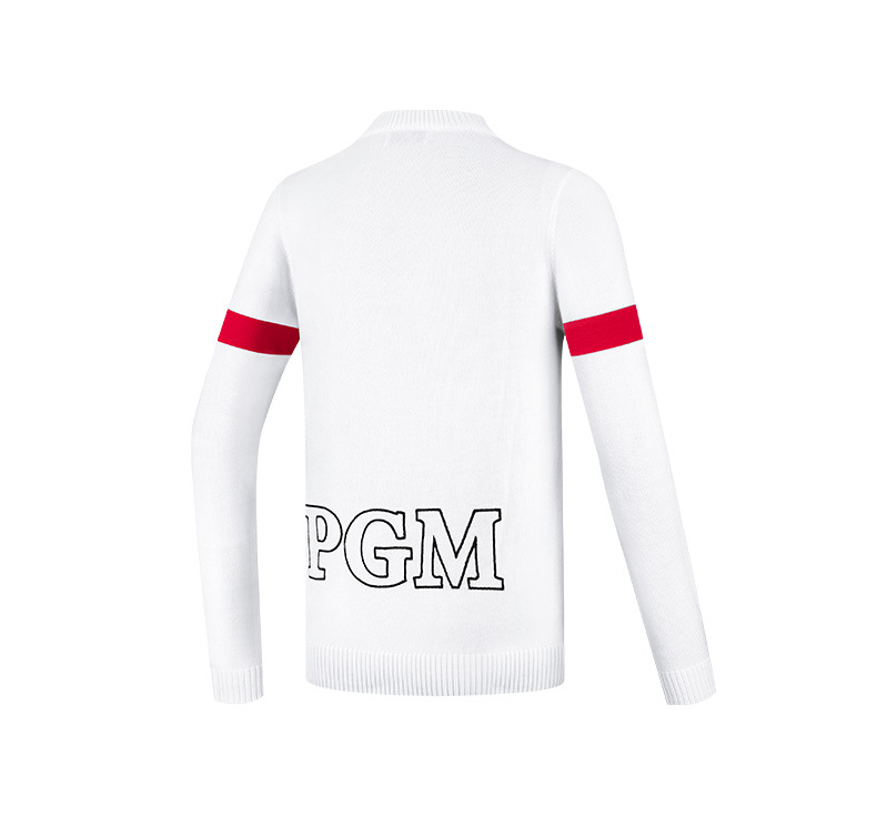 Áo len golf cổ tròn dài tay cho bé trai PGM – giữ ấm lông cừu, form rộng thoải mái — YF451-màu đỏ, YF451-màu xanh hải quân, YF451-màu trắng chi tiết 6