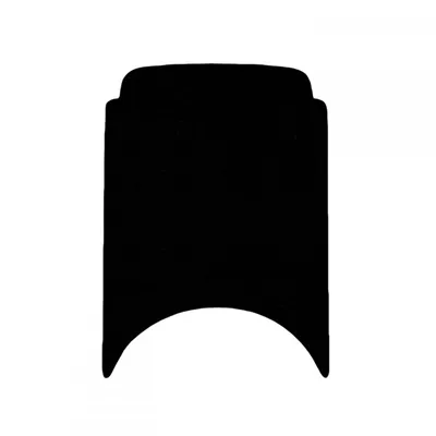 Electric vehicle foot mat Black No. 9 Foot - m80cm85cm90cm95-pure-black-without-pictures-free-velcro