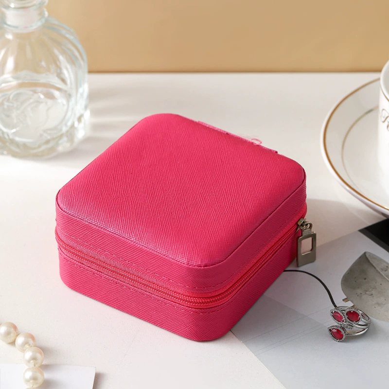 Storage Box Jewelry Box Portable Leather Jewelry from Yomiego