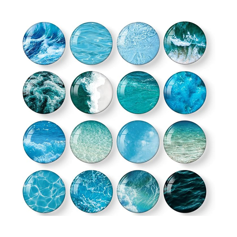 绝美海洋图案冰箱贴强力磁吸多功能装饰办公家居必备批量采购优选