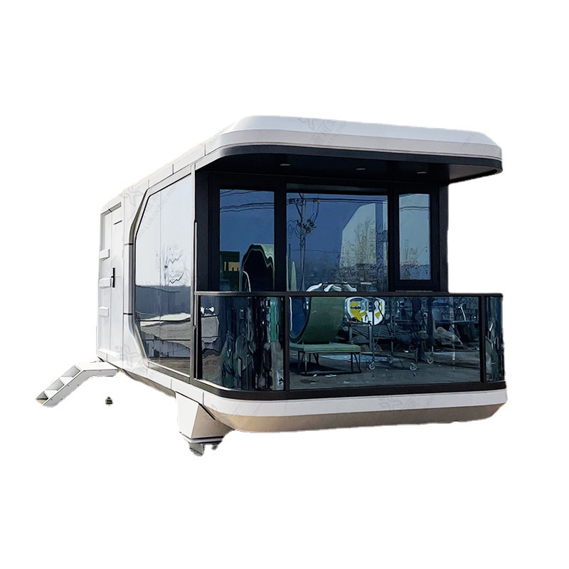 Capsule espacial móvil alojamiento residencial camping picnic Star Sky House escénico turístico alojamiento cabina de la nave espacial café image 6