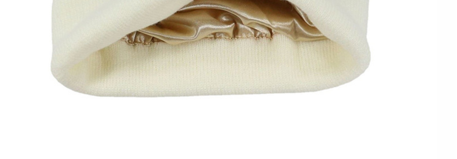 Cappello da donna lavorato a maglia in raso acrilico invernale colorato e autunnale_voghion.com