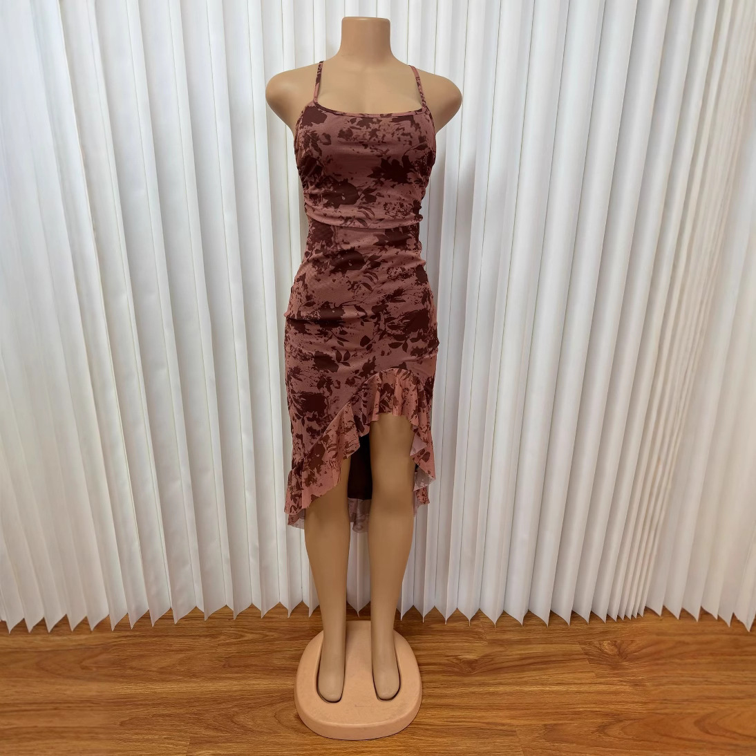 Women's Sexy Alluring Bodycon Dress Style Slim Fit Irregular Skirt New_ecoleips.com