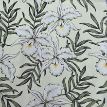 全棉弹力贡缎数码印大花印花面料花朵印花布 童装女装连衣裙布料