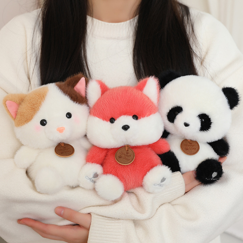 Muñecas de bambú paraíso muñecas de moda juegan muñecas de mesa al por mayor muñecas de mapache lindas muñecas de peluche