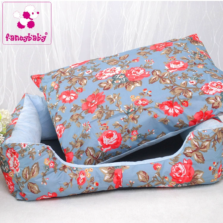 Доступно четыре сезона гнездо для домашних животных, полное съемное винтажное цветочное гнездо, плюшевая собака, бомея, маленькое среднее гнездо для собак, универсальное кошачье гнездо