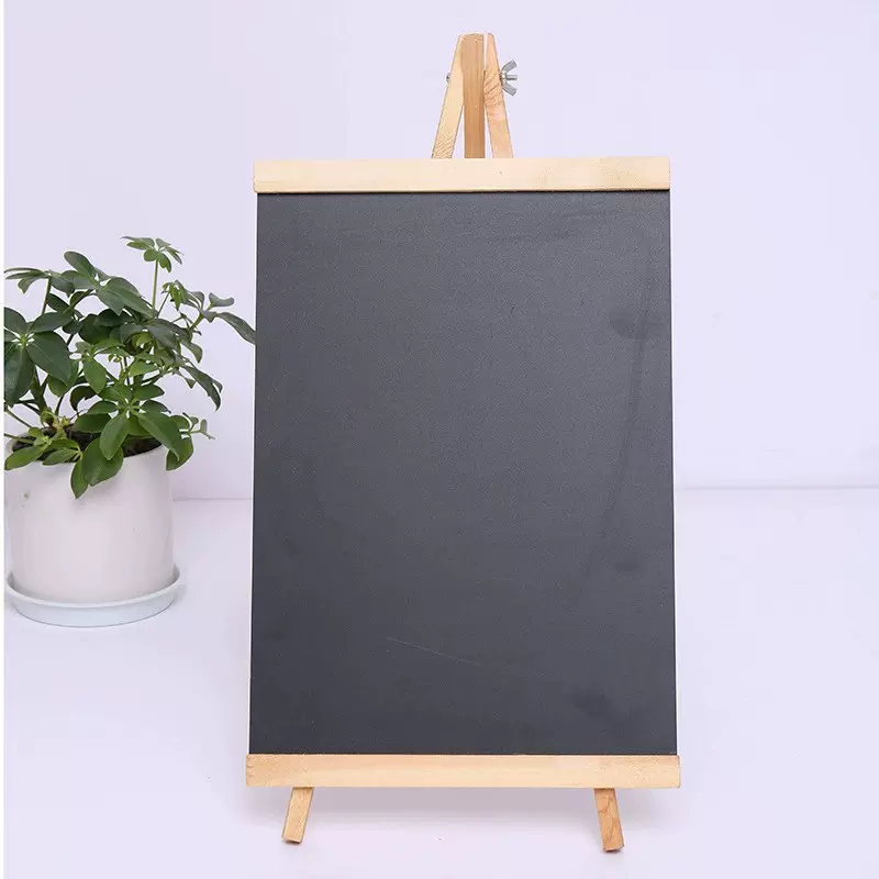 拿样黑板留言板 幼儿园儿童教学木质迷你三角小黑板留言板