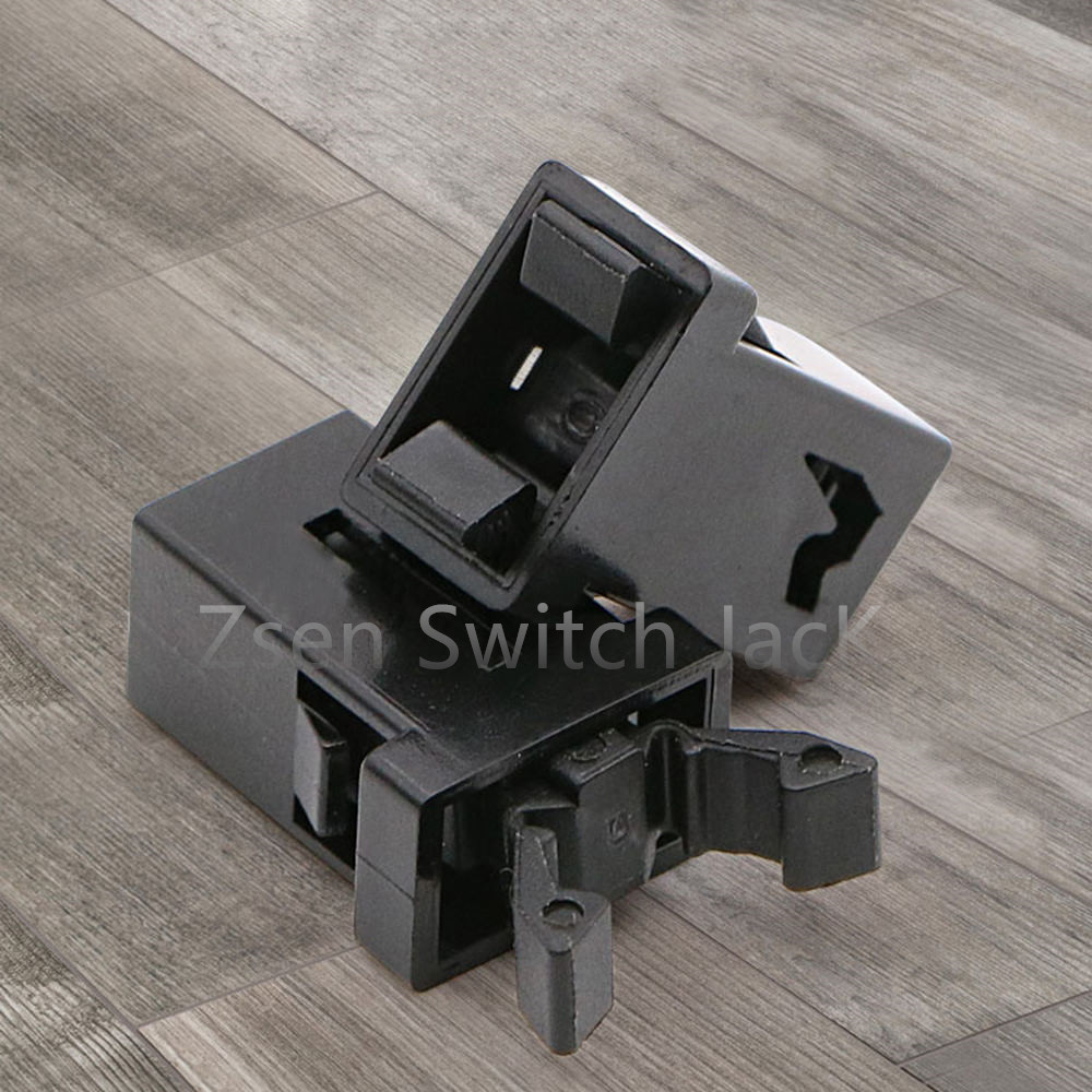 供应自锁扣门锁开关  批发小型门扣开关  小型塑料门锁开关