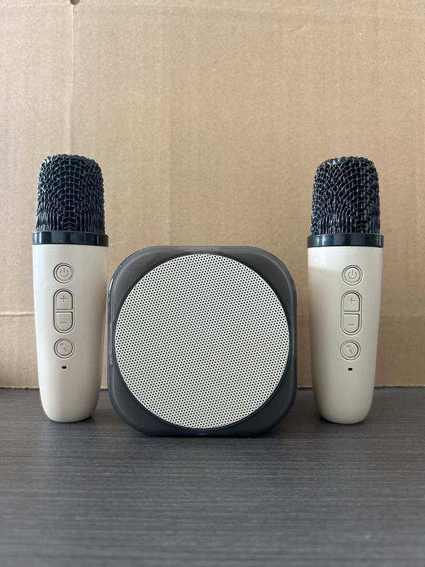 ポータブルH12 Bluetoothマイク一体型カラオケスピーカー 家庭用 子供用 屋外用 ミニ 高品質カラオケ Bluetooth5.0|undefined