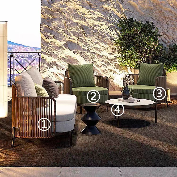 Hotel Nordic Residence Salón de caña Sofá Villa Patio Terraza Diseñador Recepción Negociaciones al aire libre