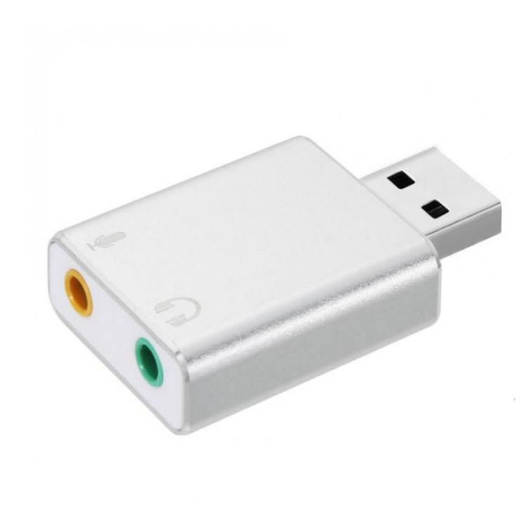 Tarjeta de sonido USB sin unidad adaptador de auriculares portátiles tarjeta de sonido externa independiente image 8