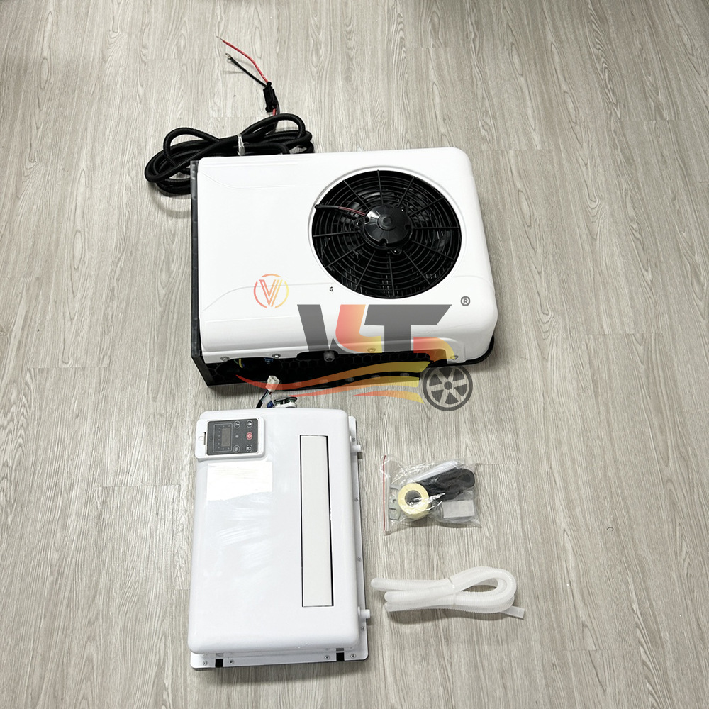 Suitable for large trucks 12V 24v parking air conditioning and refrigeration modification all-in-one machine