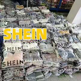外贸跨境爆款SHEIN杂款女装性感上衣连衣裙希音工厂直销尾货批发