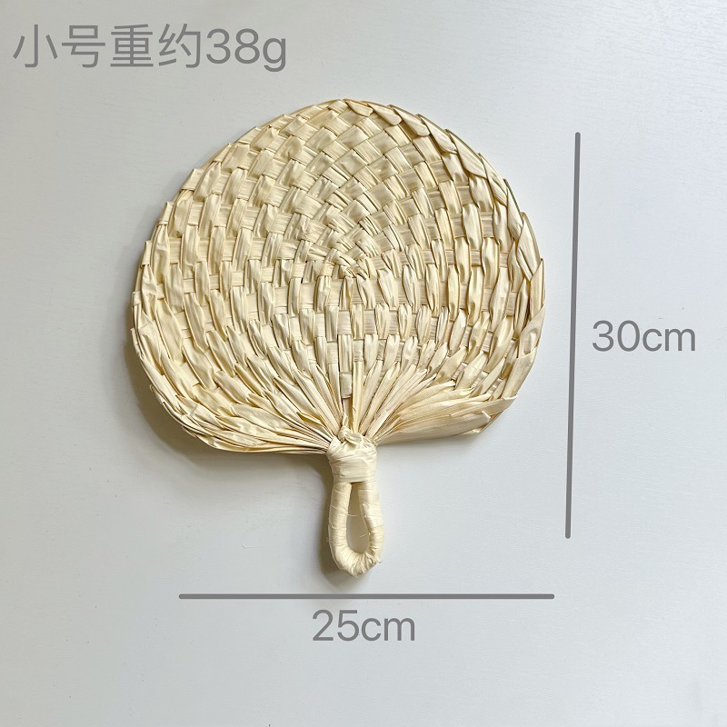 Ventilador tejido, gran abanico fresco, abanico fresco de verano, abanico de plátano, abanico de manivela anticuado, abanico repelente de mosquitos para bebés para niños