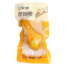 金八吧琵琶腿90g盐焗 香辣鸡腿休闲食品即食辣味真空熟食整箱批发