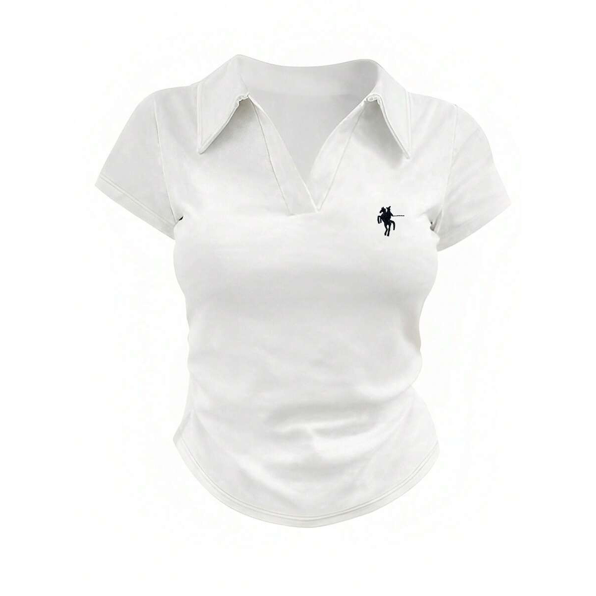 F 24509 Korean slim short sleeve top