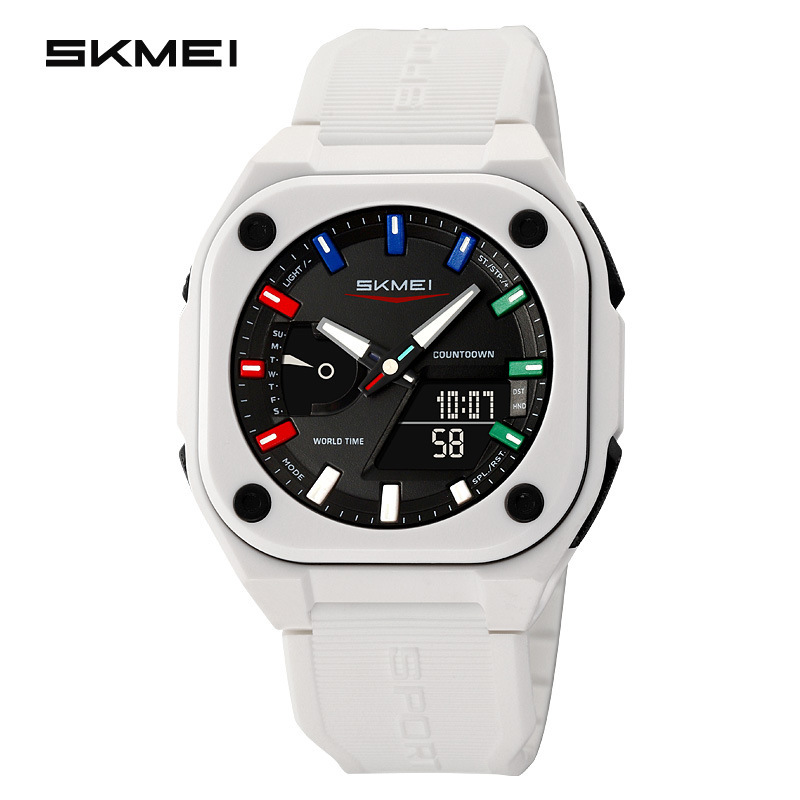 Moment Beauty Fashion Sports Multifuncional Reloj electrónico de cronógrafo de verano al aire libre Reloj de comercio exterior simple y versátil para estudiantes