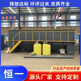 一体化斜管沉淀池 工业生活污水处理设备 斜板沉淀池平流式沉淀池