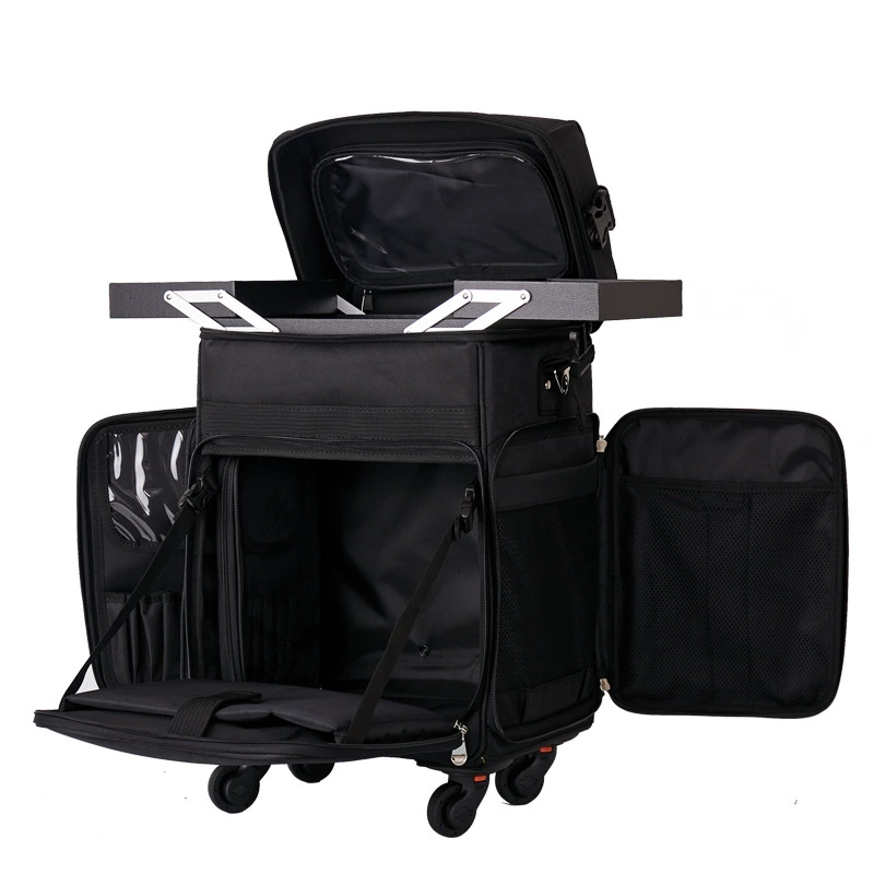 Nylon capacious suitcase for manicure for eyelashes