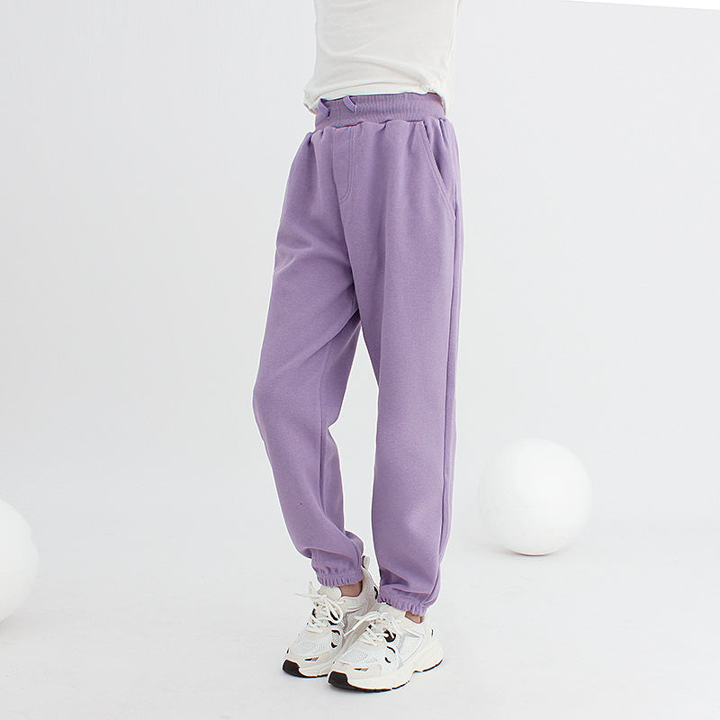 Pantalones de primavera para niños, estilo coreano, nuevos pantalones deportivos largos para niños, pantalones casuales de color sólido para niños grandes, pantalones antimosquitos, pantalones para niños al por mayor