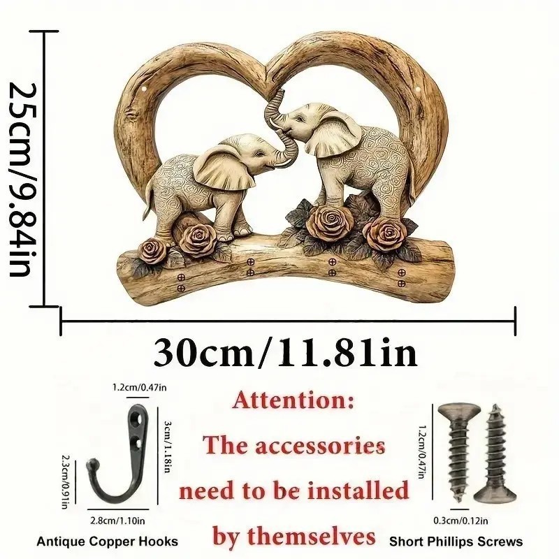 新着カラフルな木製キャビンキーハンガーフラットグラフィックデザインリビングルームの装飾木製置物キーハンガー|undefined