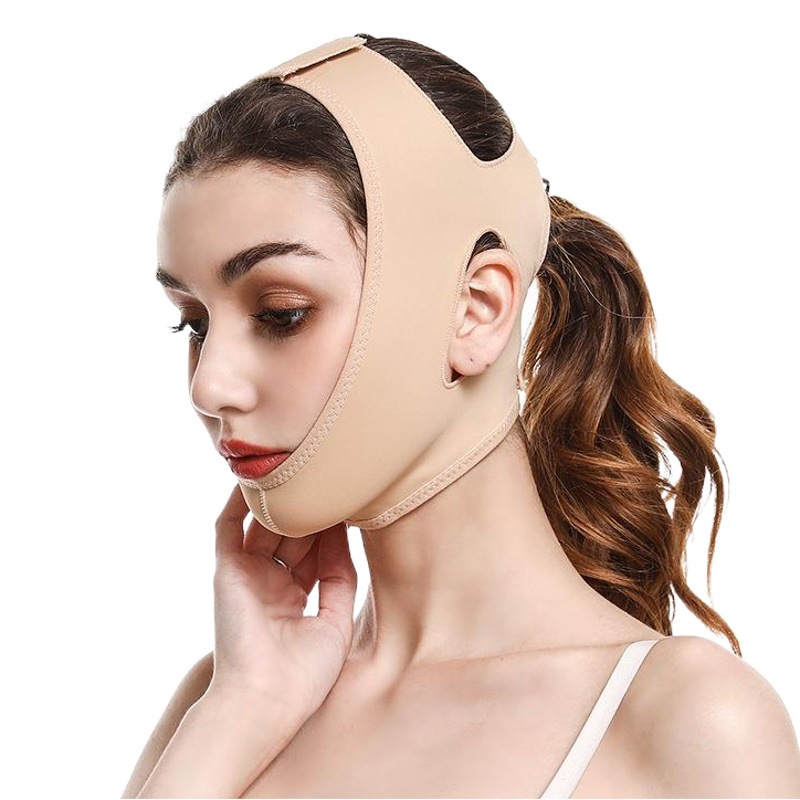 Magic thin face lifting and tightening face bandage double chin v face mask breathable v face Velcro v face artifact face carving