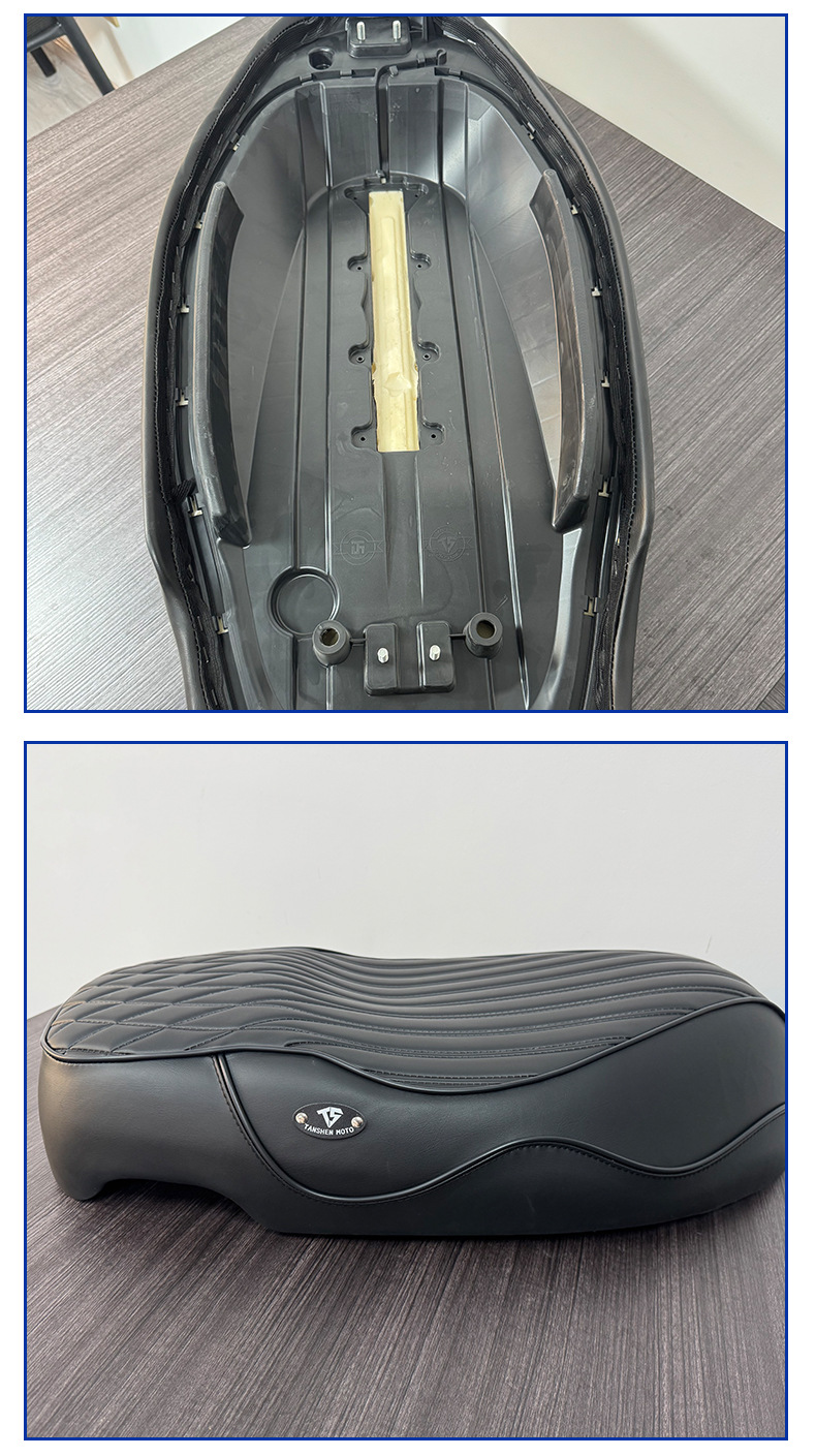 Suitable for No.9 M electric vehicle integrated seat cushion, extended and thickened sponge seat cover, modification accessories wholesale
