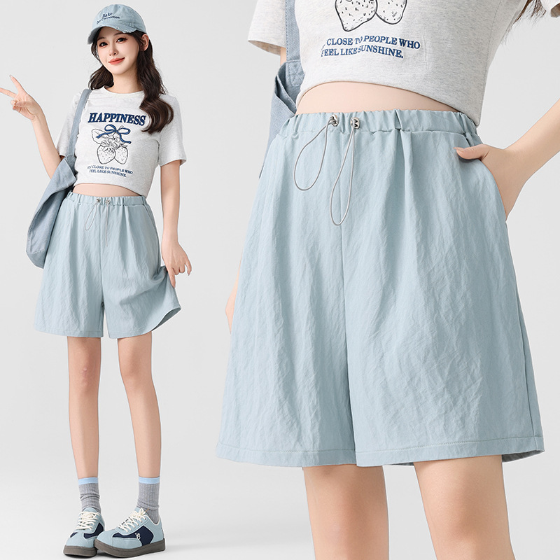 Maternity Shorts for Summer, Thin Style for Outerwear, 2026 New Model, Non-Tight on the Belly, Summer Leggings, Casual Breathable Wide-Leg Pants Maternity Shorts for Summer, Thin Style for Outerwear, 2026 New Model, Non-Tight on the Belly, Summer Leggings, Casual Breathable Wide-Leg Pants
