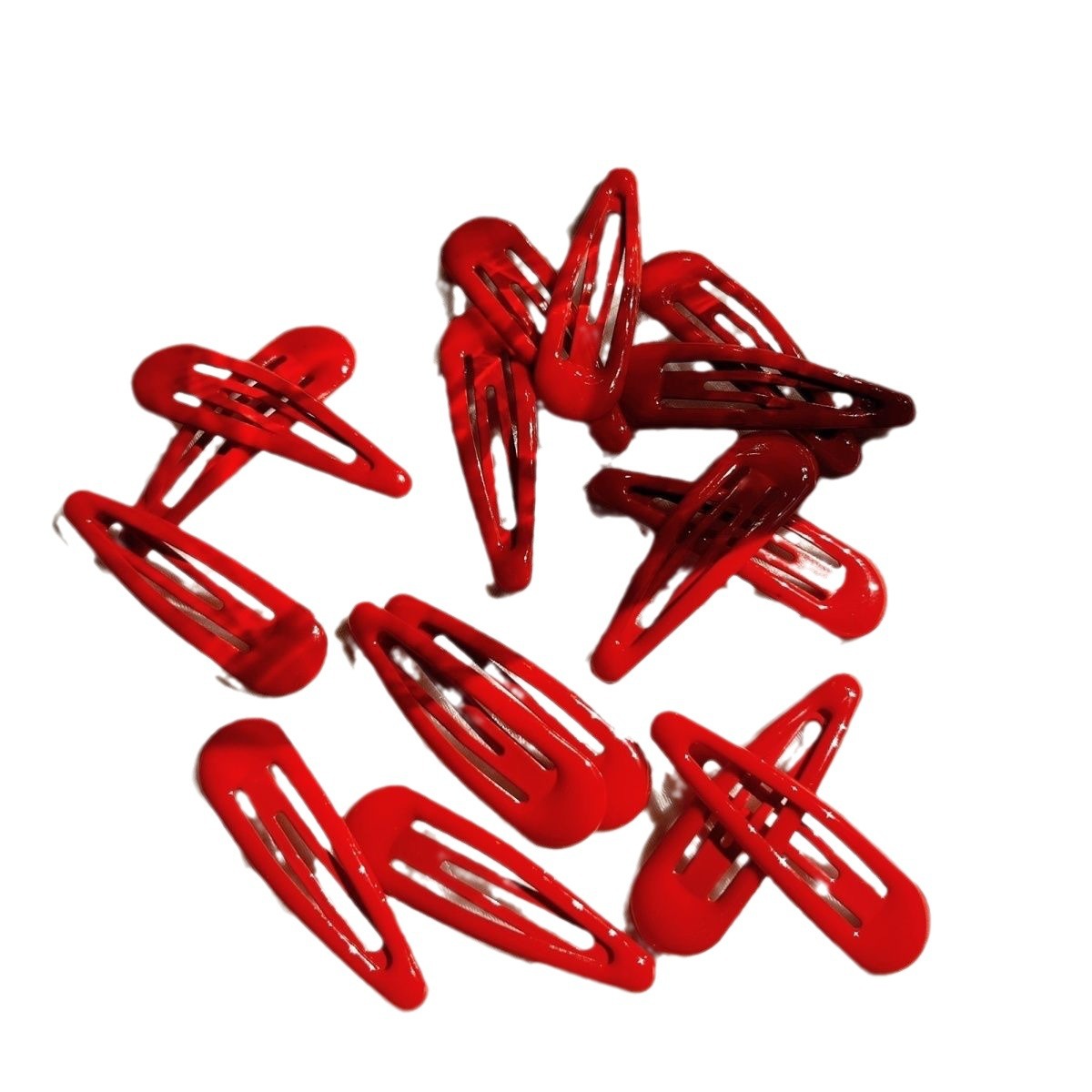 Leuke ster haarclips voor meisjes rode hars bb speldjes_voghion.com