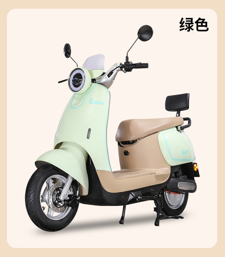 Cross-Border Wholesale of New Adult Electric Vehicles 60V72V, Men's and Women's Electric Scooters with License Plates, Long-Range Electric Motorcycles