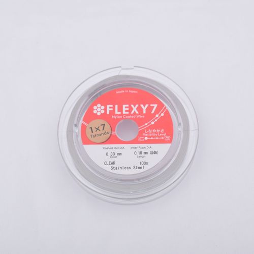 Japanese FLEXY7 gold wire soft wire steel wire diy hand beads pearl crystal bracelet necklace bead wire accessories