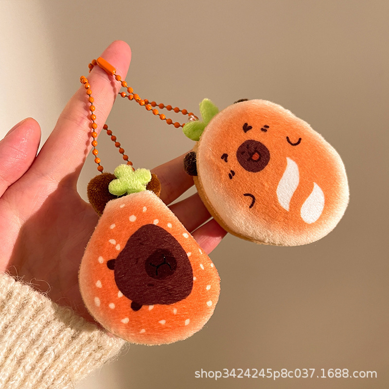 ぬいぐるみハンバーガー人形ペンダント多用途バッグキーホルダー人形ペンダントかわいいクリエイティブジュエリー卸売食品おもちゃ|undefined