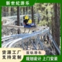 安装施工景区双轨滑车