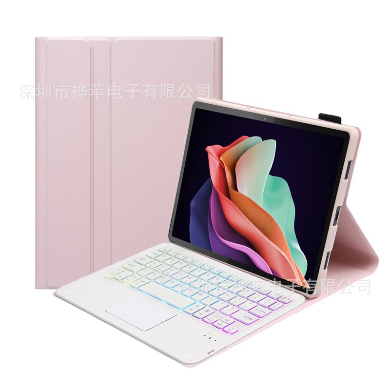 Lenovo Tab 10.1 2025タブレットワイヤレスbluetoothキーボードレザーカバーはLenovo 10.1ケースに適用されます|undefined