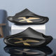 Thick-soled slippers men's outerwear trendy 2024 summer stepping on excrement feeling soft-soled non-slip deodorant sandals for men wholesale