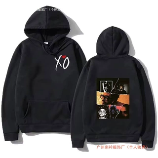 歌手 The Weeknd 连帽衫 After Hours Til Dawn FM 音乐专辑黑色
