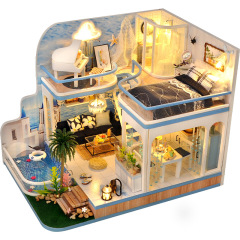 天予diy小屋td42創意手作りモデル子供玩具七夕バレンタインデー誕生日プレゼント女