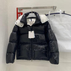 高品质 NFC芯片 M家女士短款可拆卸帽子时尚精致百搭秋冬羽绒服