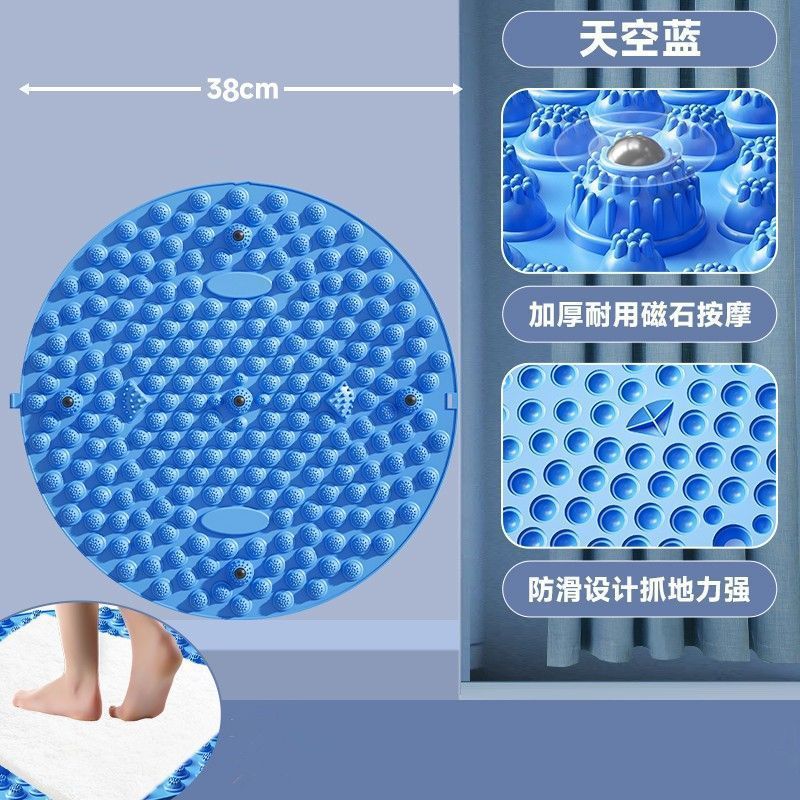超ジョギング指圧板シリコン足底マッサージマット室内その場でのランニングは、足マットの専門的な経絡滑り止めマットを厚くする|undefined