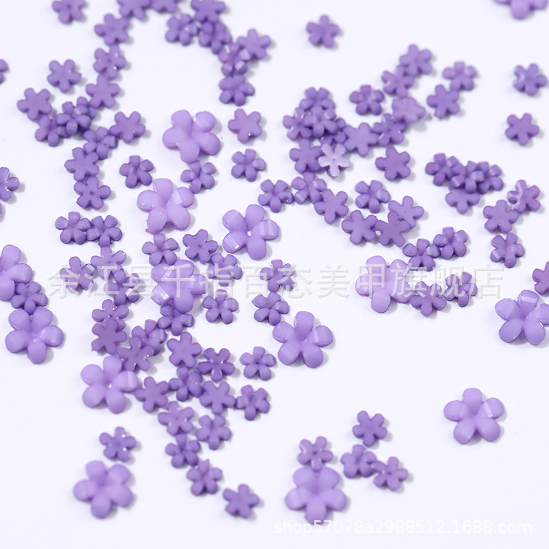 크기 혼합 보라색 1