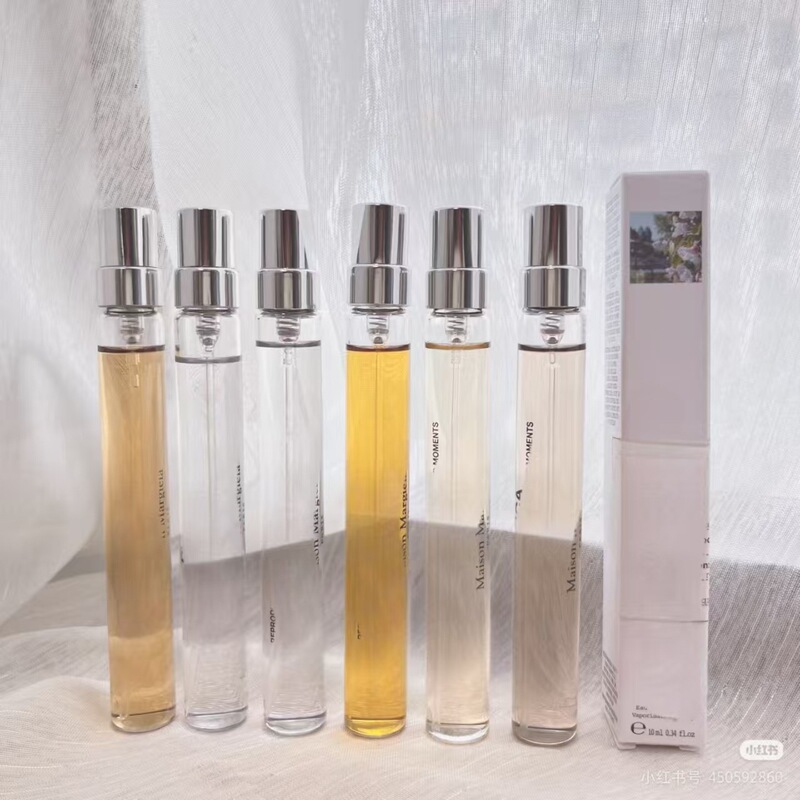 Cross-Border Export Test Tube Perfume Sample 10ml Weekend Fireplace Nautical Matcha Meditation Q Version Card Sample