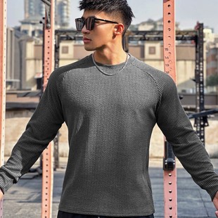 New Spring and Autumn Round Neck Men's Casual Sports Trendy Loose Large Size Pullover Muscle Snake Print Sweatshirt Long Sleeve Fashion