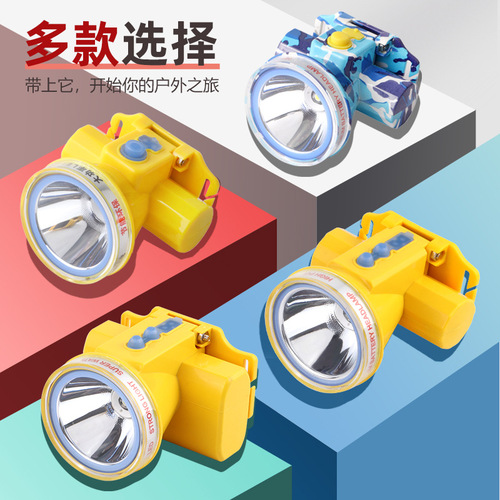 Wholesale Bright Lithium Battery LED Waterproof Headlamp with Long Range 46, Head-worn for Outdoor Fishing, Household Use, Direct Manufacturer Supply