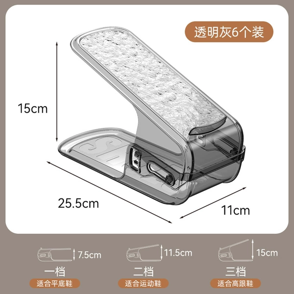 Transparent gray (6 packs)