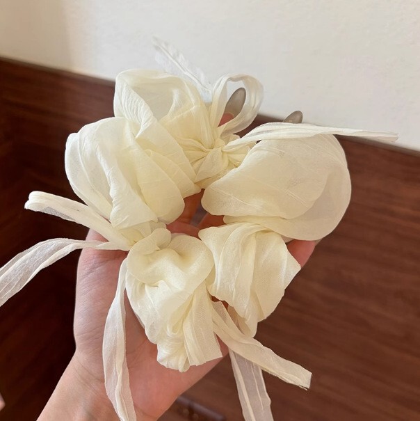 新款小清新甜美发圈后脑勺发饰爆款合集高弹力发圈高级感温柔发饰|undefined