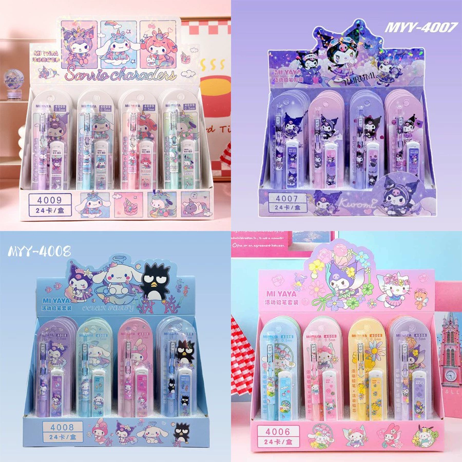 Новая коллекция милых домашних животных Собственный карандаш 0,5 набор мультяшный металлический ручка зажим автоматический карандаш студенческие канцелярские принадлежности