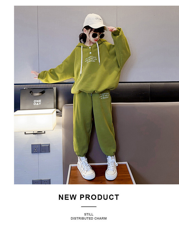 Girls and Auumn Se 2023 New Spring Korean Ediion Popular Fashion Children's Baseball Sui Two piece_voghion.com