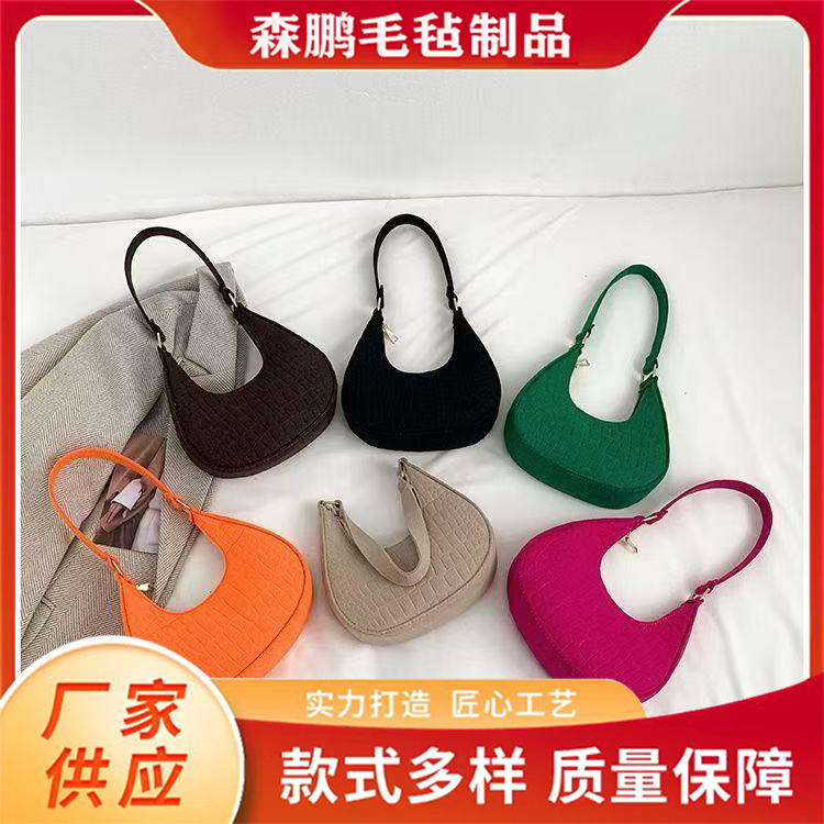 简约质感女士小包包2025新季新款时尚手提包通勤女单肩腋下饺子包