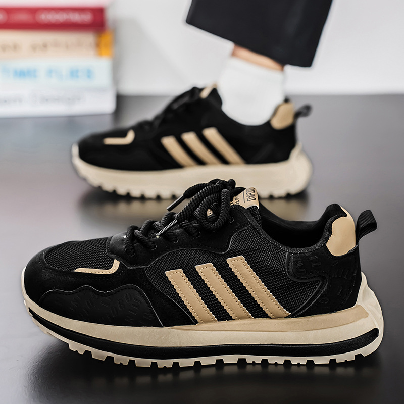 Zapatos de hombre de primavera y verano, zapatos para correr de estilo occidental juvenil súper suave, deportes de moda, zapatos de moda, zapatos de deporte cómodos, resistentes a la suciedad, transpirables, hombres