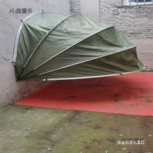 动车小车墙边防晒雨棚帐篷可伸缩遮阳棚子摩托车车罩棚子麦太保布